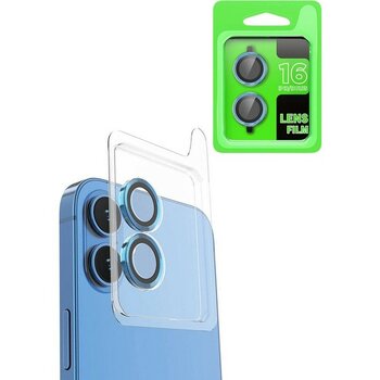 Eco Apple Iphone 16 Plus Raze Metal Kamera Lens - Lacivert