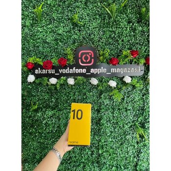 Realme 10 8 GB/256 GB Orijinal Türkiye Garantili Cep Telefonuv - Siyah