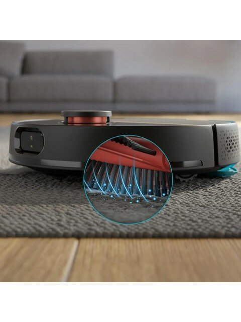 Philips HomeRun 7000 Serisi Aqua XU7000/01 Siyah Gold Akıllı Robot Süpürge