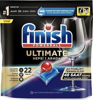 Finish Quantum Ultimate Bulaşık Makinesi Tableti 22'li
