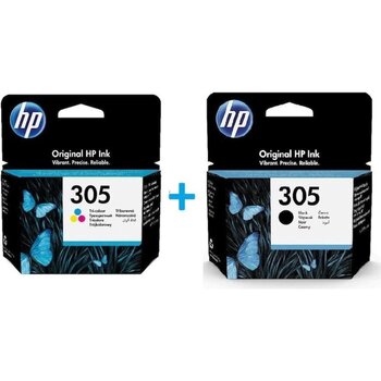 Hp 305 Siyah 3ym61ae Hp 305 Renkli 3ym60ae Kartuş