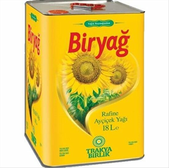 Biryağ Ayçiçek Yağı 18 L