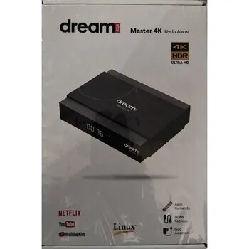Dreamstar Master 4K Ultra Hd Ip Uydu Alıcısı