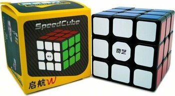 Qiyi Sail W 3x3 Rubik Küpü(Zeka Küpü)Sabır Küpü - Renkli