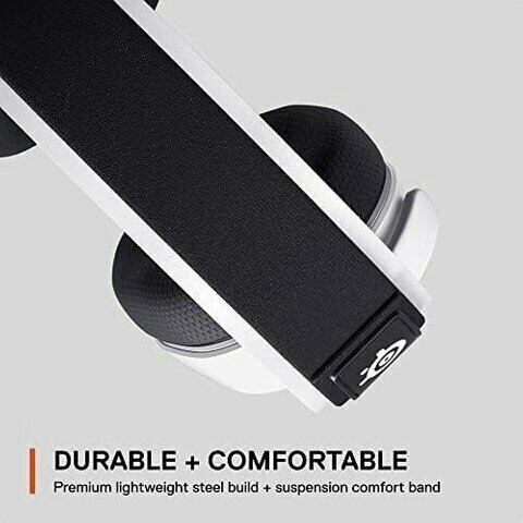 SteelSeries Arctis 7 Plus Beyaz Kablosuz Kulak Üstü