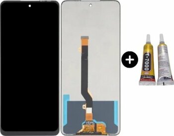 Tecno Spark 8t Uyumlu Hk Lcd Ekran Dokunmatik + B7000 Çok Renkli