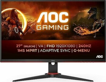 AOC AOC Gaming 27G2ZNE/BK 27 inç 1920 x 1080 Full HD Oyuncu Monitörü