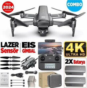 SJRC F22S Pro Combo 4K Kameralı 3.5 KM Menzil 35 DK Uçuş Süresi Drone Seti