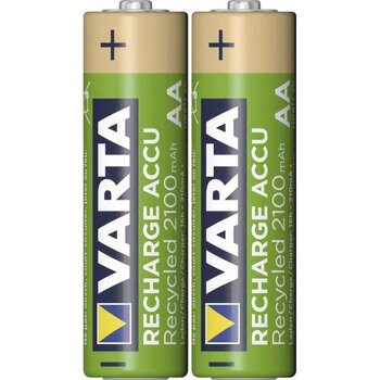 Varta 56816 Recycled 2100 Mah Aa Ni-mh Şarj Edilebilir Kalem Pil 2'li