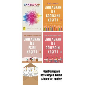 Ismail Acarkan 4 Kitap Seti + Okuma Sticker'ları - Hayır