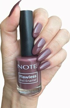 Note Cosmetics Flawless 083 Grape Mor Oje 10 ml – Tek Kat Örtücülük, Yoğun Parlaklık ve Hızlı Kuruyan Fırça - Çikolata