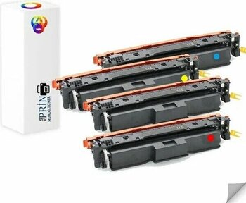PlusPrint CRG-069 1500 sayfa 4 Renk Canon I-Sensys MF754CDW Uyumlu Toner Takımı
