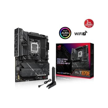 Asus Rog Strıx X870e Gaming Wifi 7 Ddr5 Hdmı-dp Typce Pcıe 5.0 Am5