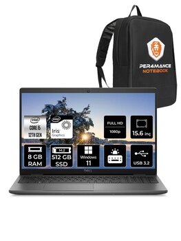 Dell Latitude 3540 Intel Core I5 1235u 8gb 512gb Ssd 15.6" Fhd W11h Taşınabilir Bilgisayar & Per4 Çanta