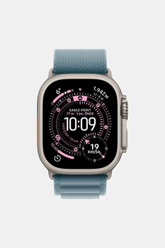Watch Ultra 3 Gps + Cellular 49Mm Natural Titanium Case With Light Blue Alpine Loop - Large Mewp4Tu/A