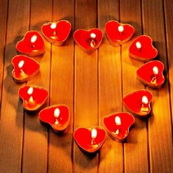 50 Adet Tea Light Kalpli Mum Kirmizi Mum Tealight Mum Yilbaşi Mumlari Romantik Dekor Mum