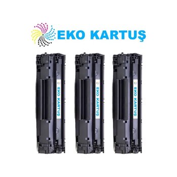 Eko Kartuş Hp 505a 05a Ce505a ) Ekonomik Lı 3’lü Paket Ton