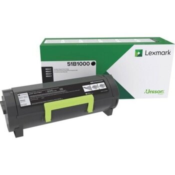 Lexmark MS317/MX317 51B5000 Toner 2500 Sayfa Siyah - Açık Siyah