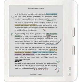 Kobo Libra Colour E Kitap Okuyucu 7" Beyaz