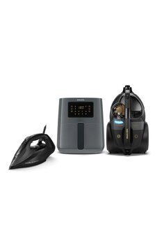 Philips Çeyiz Seti ( Xb9145/07 Toz Torbasız Süpürge, Dst7511/80 Buharlı Ütü, Hd9255/60 Airfryer )