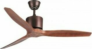 Kaşkar Taflan Uzaktan Kumandalı Kahverengi 3 Kanatlı Tavan Vantilatörü