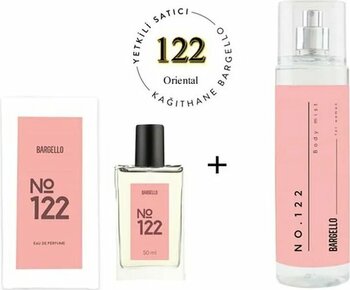 Bargello 122 Kadın Parfüm Edp 50 Ml No:122 Kadın Edt Body Mist 210 Ml - Mn Diğer