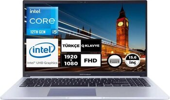 ASUS VivoBook 15 i5-1235U 8GB 512GB SSD 15.6" FHD Freedos X1502ZA-EJ1068