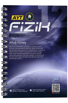 KR Akademi Yayınları Altuğ Güneş AYT Fizik 2. Kitap