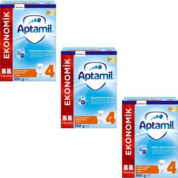 Aptamil Pronutra 4 Çocuk Sütü 900 gr 3'lü Paket