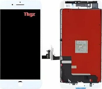 Tkgz - İphone 7 Plus Uyumlu Lcd Ekran Dokunmatik Lw Marka Beyaz Beyaz