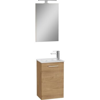 VitrA Mia 69565 Banyo Dolabı Seti, Altın Meşe, 40 cm