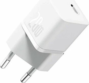 Baseus Gan5 Mini Type-C Beyaz Hızlı Şarj Adaptörü