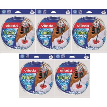 Vileda Turbo Yedek Mop Paspas Ucu ( Mikrofiber) (5 Li Set) - Altın