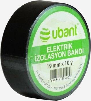 Universal Siyah İzole Bant Elektrik Bandı - 1 Adet