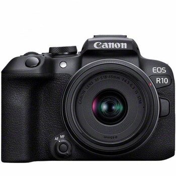 Canon Eos R10 18-45Mm Lensli Kit Aynasız Fotoğraf Makinesi