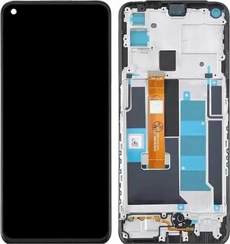 Oppo Realme 7 İle Uyumlu Lcd Ekran Dokunmatik Çıtalı Rmx2151 Rmx2155