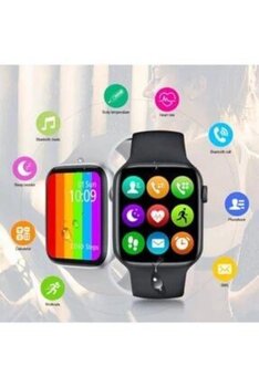 Pazariz Watch6 Akıllı Saat Nabız Ölçer Çok Fonksiyonlu Ios Ve Android Uyumlu