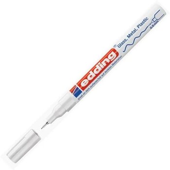 Edding 780 Markör Boya Kalemi 0.8 Mm Beyaz Yuvarlak Uçlu (10 Lu Paket)