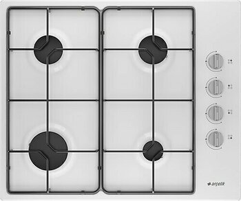 Arçelik OMD D 611 EB Beyaz Metal Ankastre Ocak