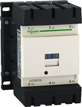 Schneider LC1-D115M7 220VAC 55kW 1NA+1NK Kontaktör