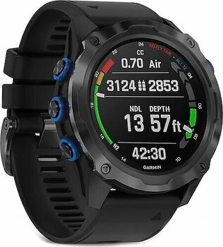 Garmin Descent Mk2i 52 mm Siyah Akıllı Saat