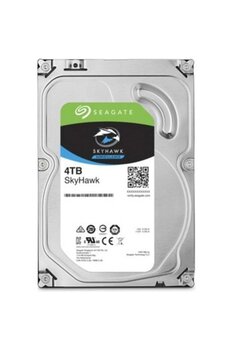 Seagate Skyhawk 4TB 3.5 INC 5900 Sata3 64MB Güvenlik HDD 7X24(Distribütör Garantili)