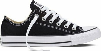 Sarı Yıldızlar Converse Chuck Taylor All Star Siyah Kadın Sneaker M9166C-001 - 000-Siyah - 36.5