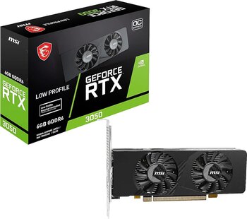 MSI RTX 3050 LP E 6G OC 96 Bit GDDR6 6 GB Ekran Kartı