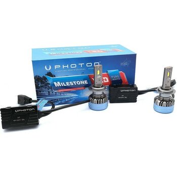 Photon Milestone H7 LED Xenon Katana Edition 6000 Kelvin 20000 Lümen 2 Adet Takım