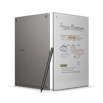 Remarkable Paper Pro Tablet + Marker Plus Kalem + Klavyeli Kılıf Basalt Siyah