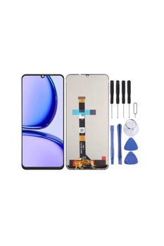 Realme C53 Uyumlu Lcd Dokunmatik Ekran Çıtasız Siyah(Tamir Seti Hediyeli)