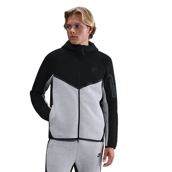 Nike Tech Fleece Full-Zip Windrunner Erkek Siyah Günlük Stil Sweatshirt HV0949-011