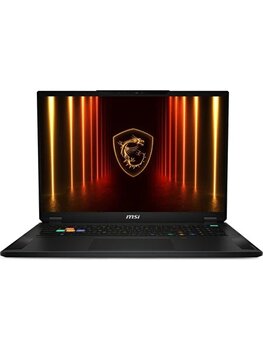 MSI Stealth 18 HX AI A2xwhg-024tr Intel Core Ultra 9 275hx 18" 16gb RAM 512gb SSD RTX5070Ti Qhd+ 240Hz W11Pro Laptop K8