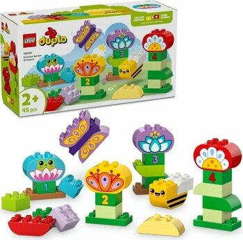 LEGO DUPLO Yaratıcı Bahçe ve Çiçekler 10444 2 Yaş & Üzeri 45 Parça Eğitici Oyuncak Yapım Seti